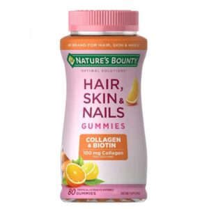 nature's bounty hair skin & nails gummies - 80 gummies