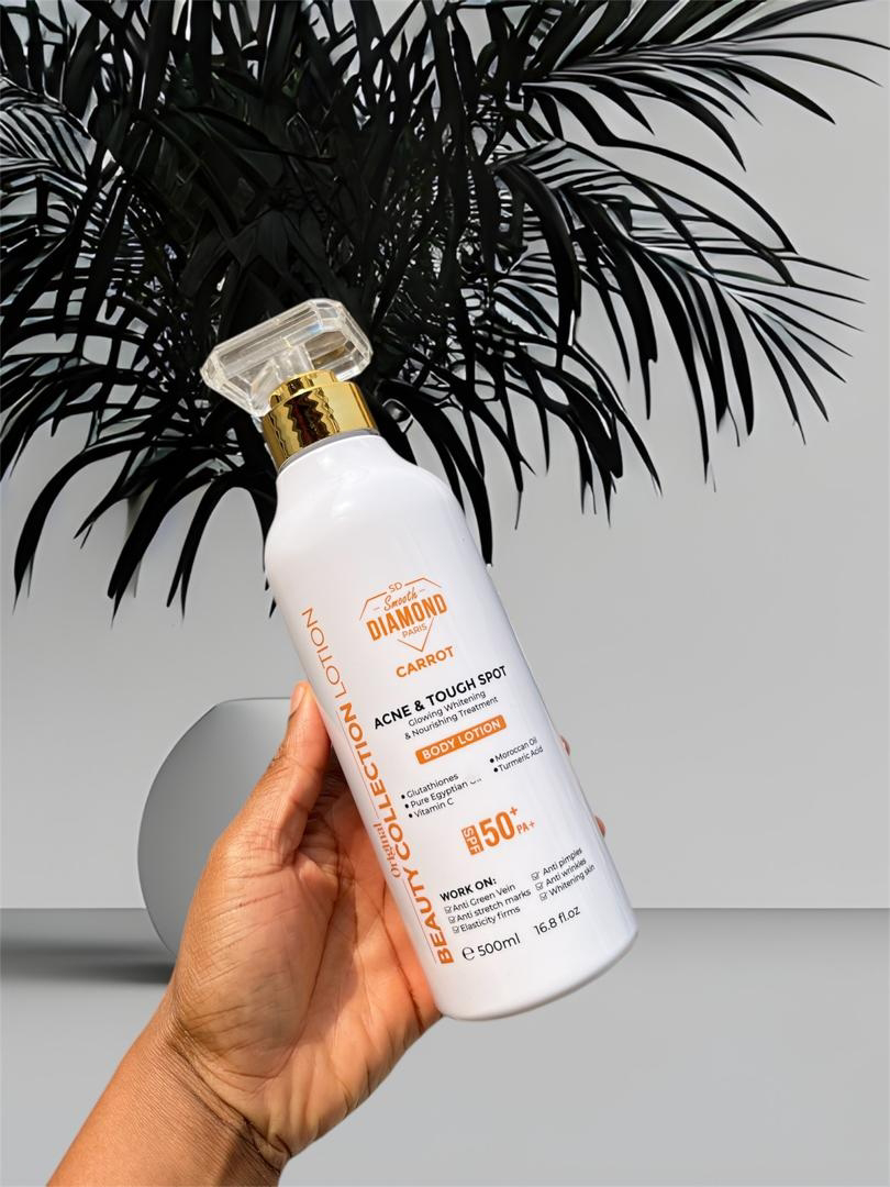 Smooth Diamond acne & tough spot body lotion - 500ml - Image 2
