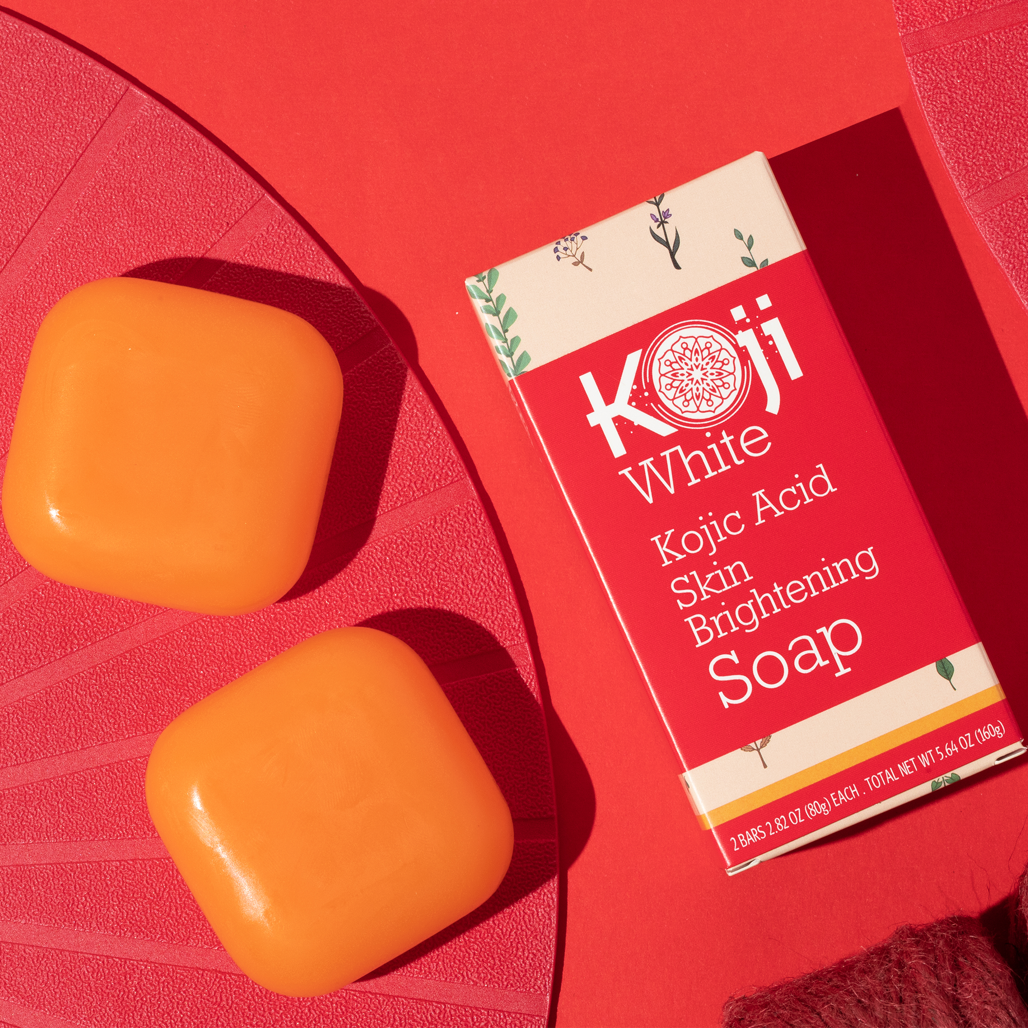 Kojic White Kojic Acid Skin Brightening Bar Soap - 2 bars - Image 2