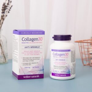 Webber Naturals Collagen30 Anti-Wrnkles - 180Tablets