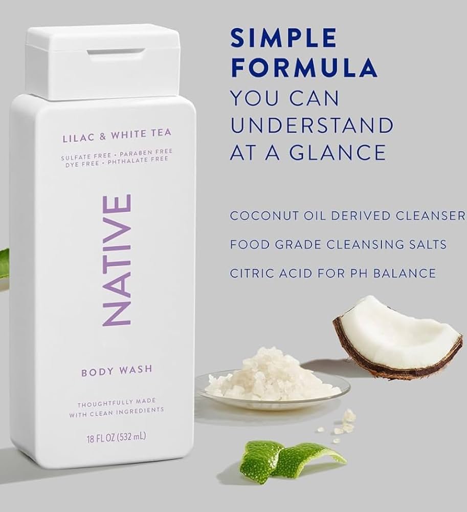 Native Body Washes -532ml