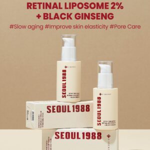 Seoul 1988 Retinal Liposome 2% + Black Ginseng Serum - 30ml