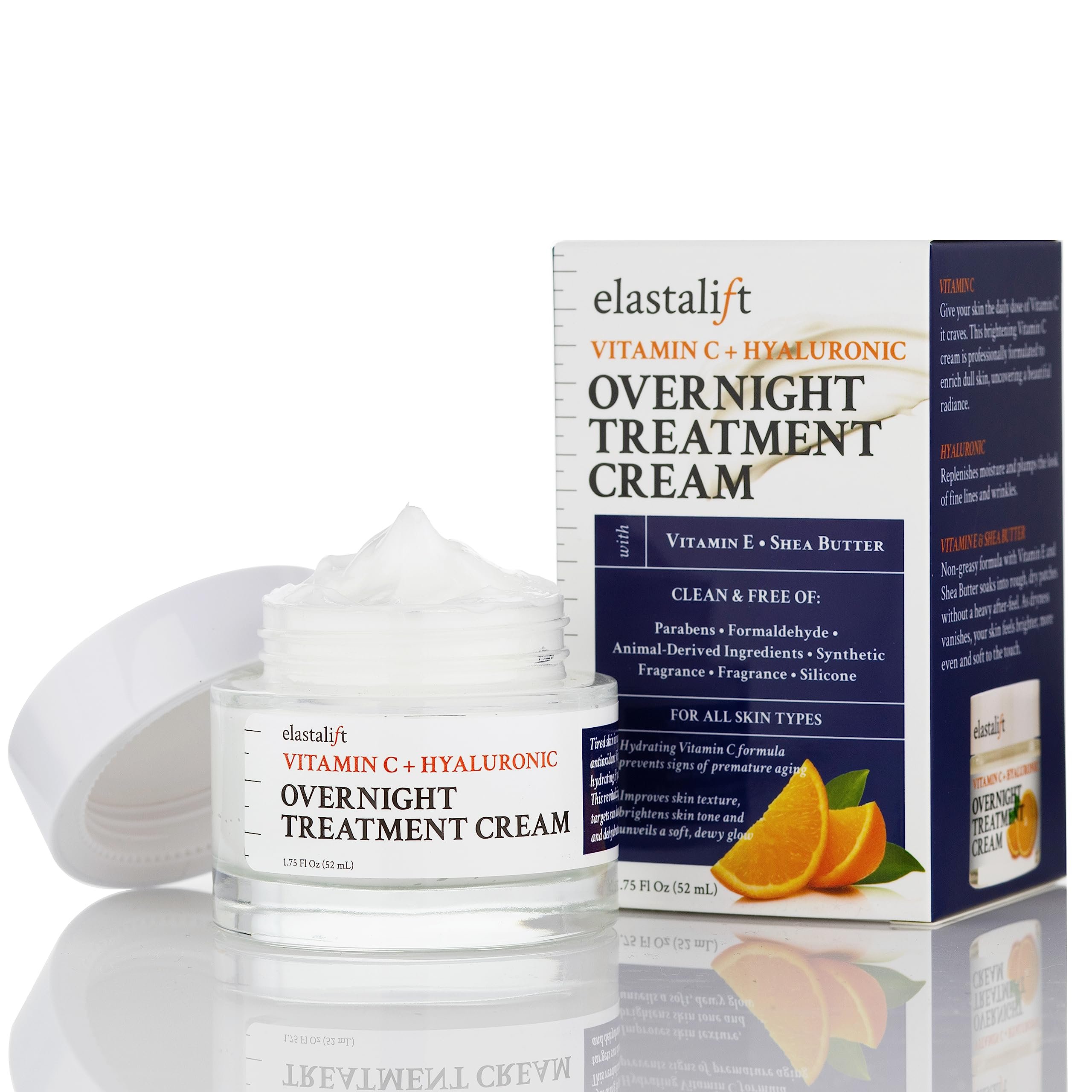 Elastalift vitamin c + hyaluronic overnight Treatment cream - 52ml - Image 2