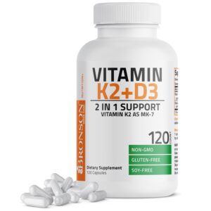 Bronson Vitamin k2d3 2in1 Support - 120 capsules