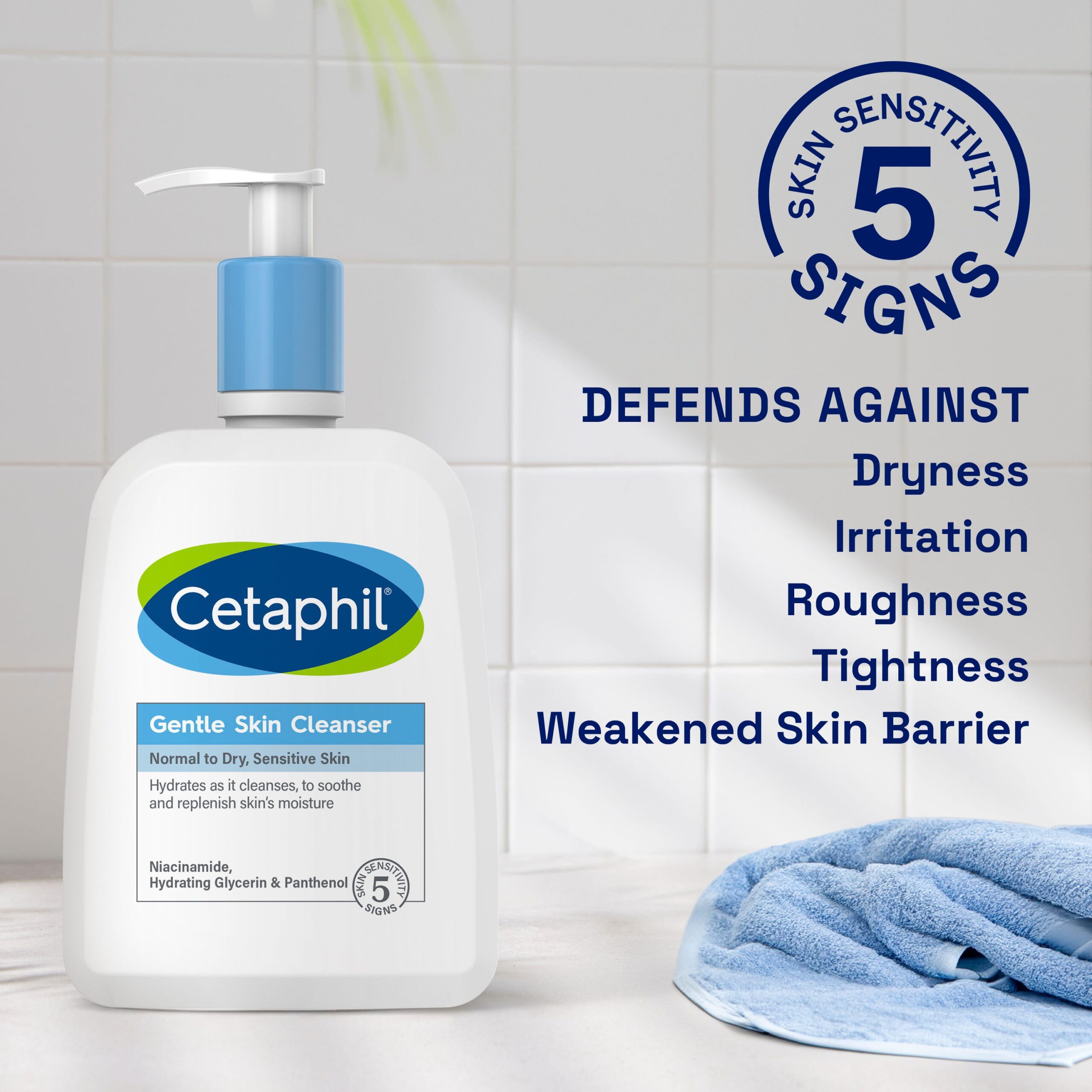 Cetaphil gentle skin cleanser - 273ml - Image 2