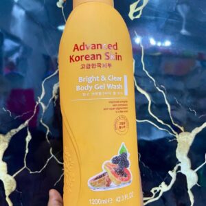 advanced Korean Skin Bright & clear body gel wash - 1200ml