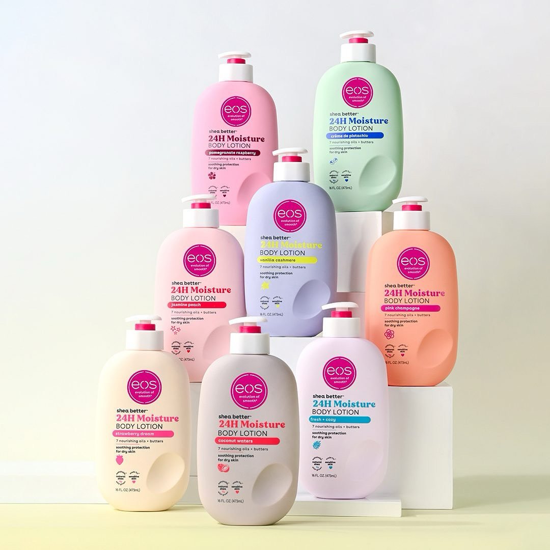 Eos Shea butter 24h moisture body lotions - 473ml