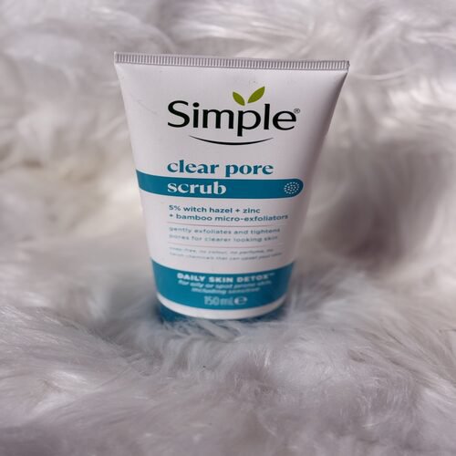 simple clear pore scrub - 150ml