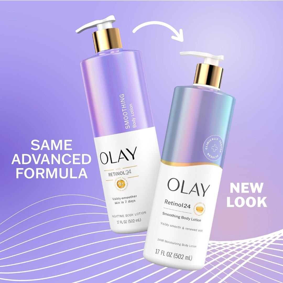 Olay Retinol 24 Smoothing body lotion