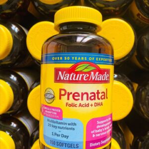 Nature Made Prenatal Folic Acid + DHA - 150 softgel