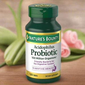 Nature's bounty acidophilus probiotic - 120 tablet