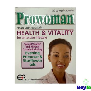 Prowoman health & Vitality - 30 Softgel capsules