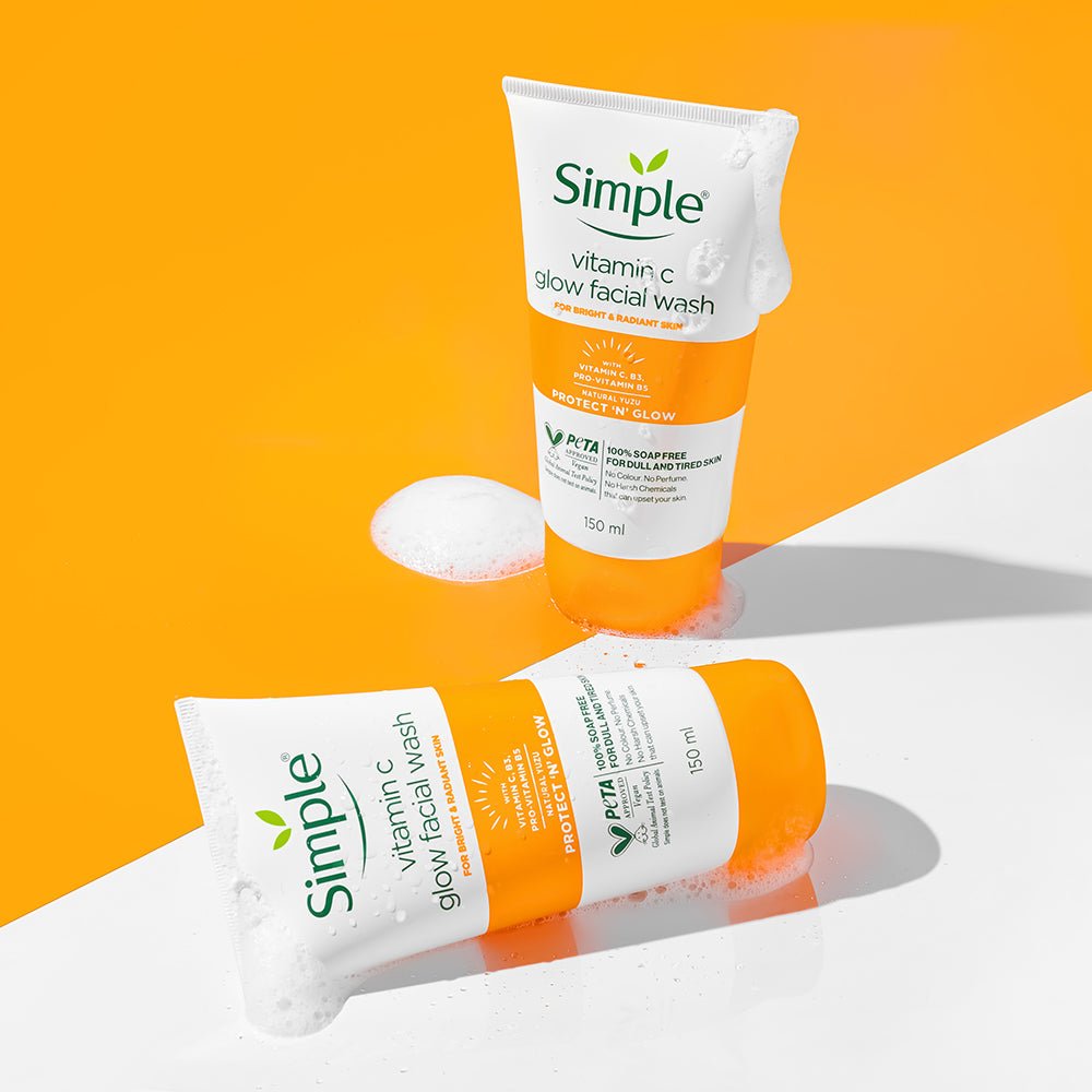 simple glow facial wash - 150ml
