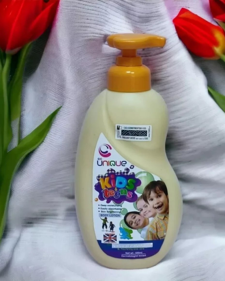 Unique kids & teen body lotion - 500ml - Image 2