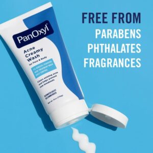 Panoxyl Acne Creamy Wash For Face & Body - 170g