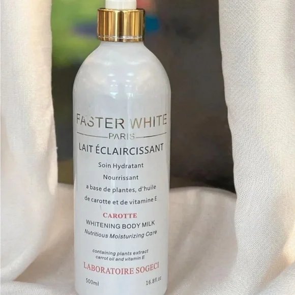 Faster white Carrrot Whitening Body Milk - 500ml