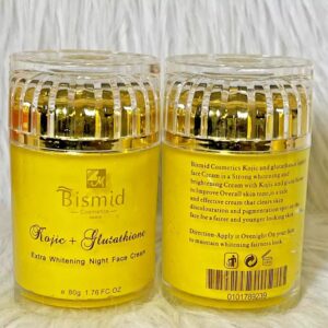 Bismid Kojic + Glutathione Extra whitening night face cream - 80g