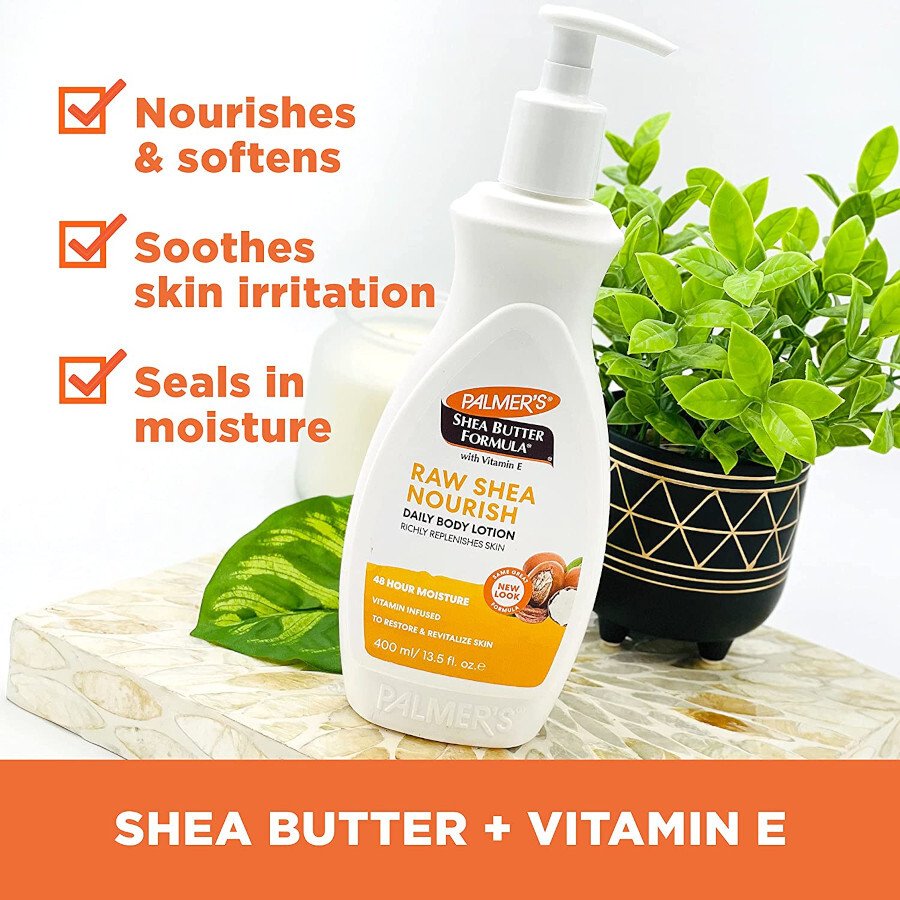 Palmers Raw Shea Nourish Daily Body Lotion - 400ml
