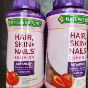 nature's bounty hair skin & nails gummies advanced - 230 gummies