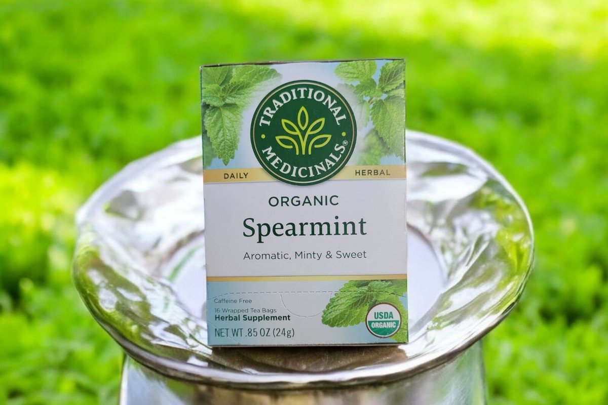 Organic spearmint tea - 16bags - Image 2