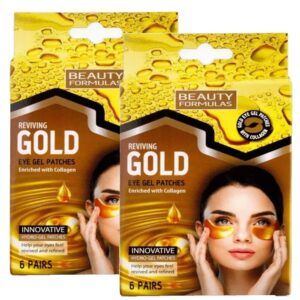 beauty formula reviving gold eye gel patch - 6pairs