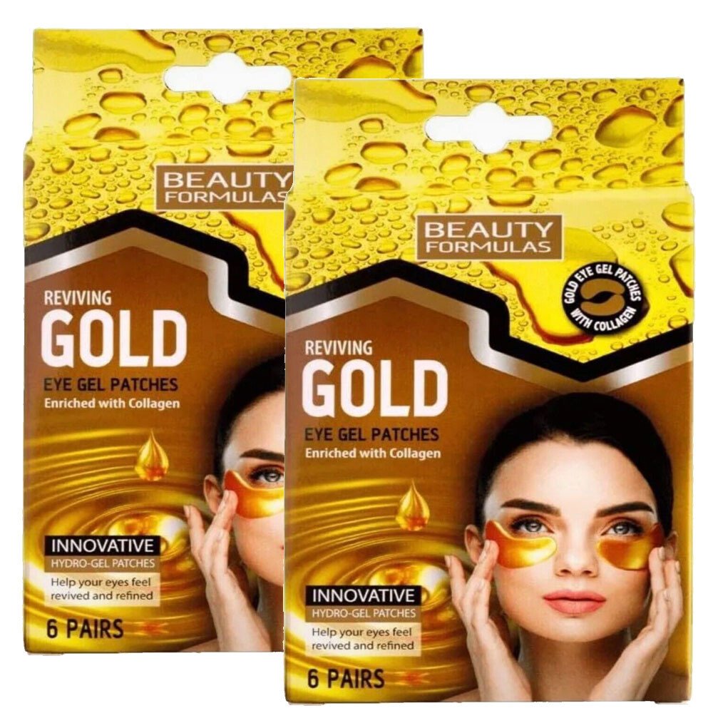 beauty formula reviving gold eye gel patch - 6pairs