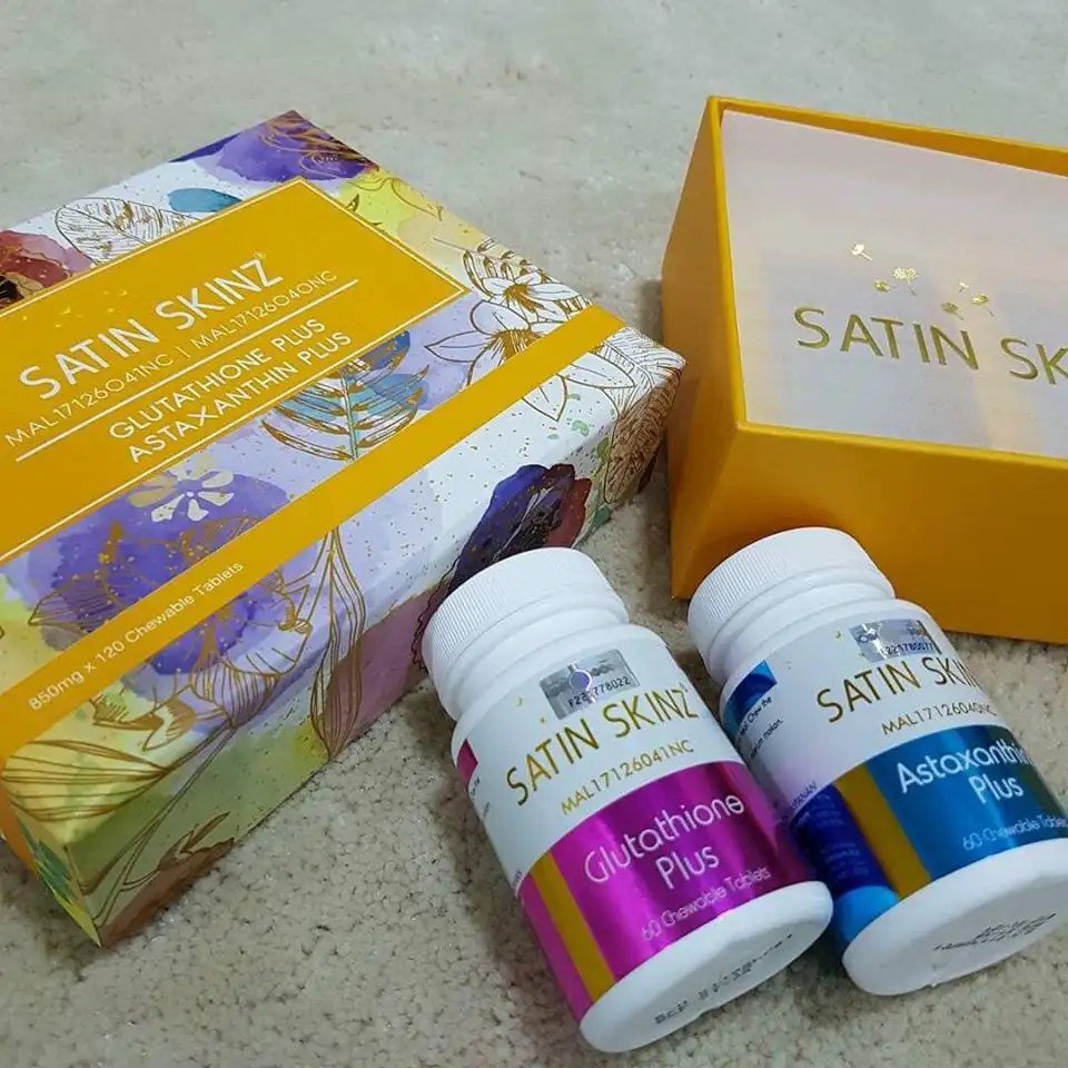 Satin Skinz Glutathione Plus + Astaxantin Plus Tablet - 2pcs