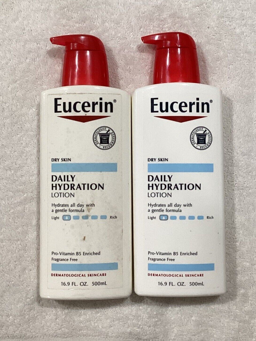 eucerin daily hydration lotion - 500ml