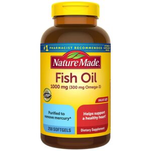 nature made fish oil 1000mg - 250sofgels