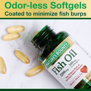 nature's bounty fish oil 1200mg - 200Softgels