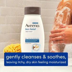 aveeno skin relief body wash - 532ml