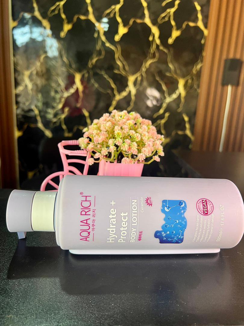 Aqua rich hydrate + protect body lotion - 500ml - Image 3