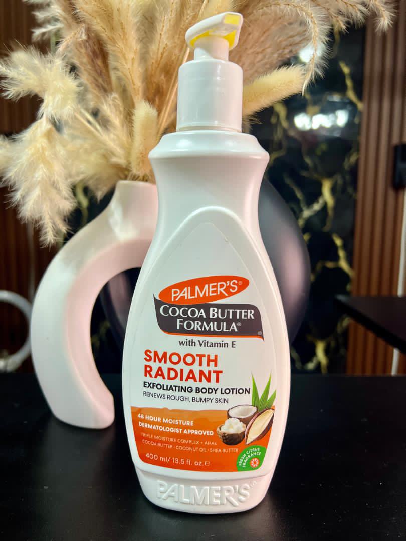 palmers cocoa butter smooth radiant exfoliating body lotion - 400ml