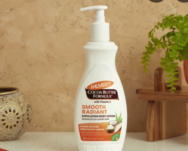 palmers cocoa butter smooth radiant exfoliating body lotion - 400ml - Image 2