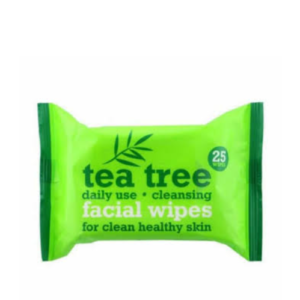 tea tree facial wipes - 25pcs