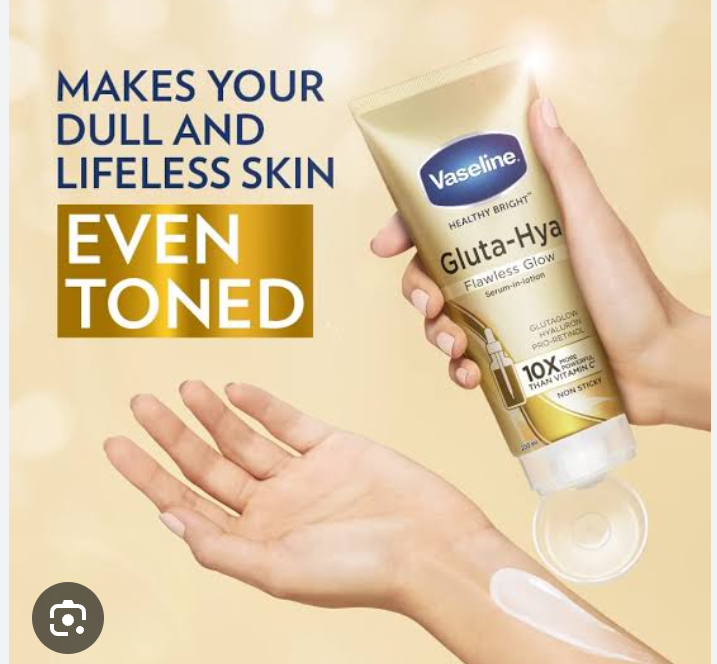 Vaseline gluta hya flawlawless glow - 290ml