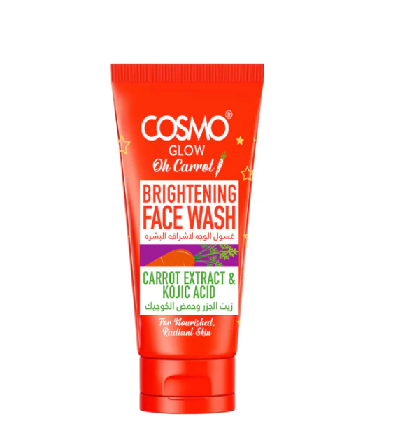 cosmo glow- oh carrot brightening face wash - 125ml
