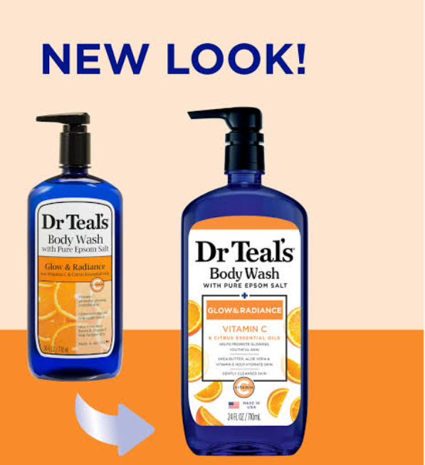 Dr teal's vitamin c body wash - 710ml - Image 2