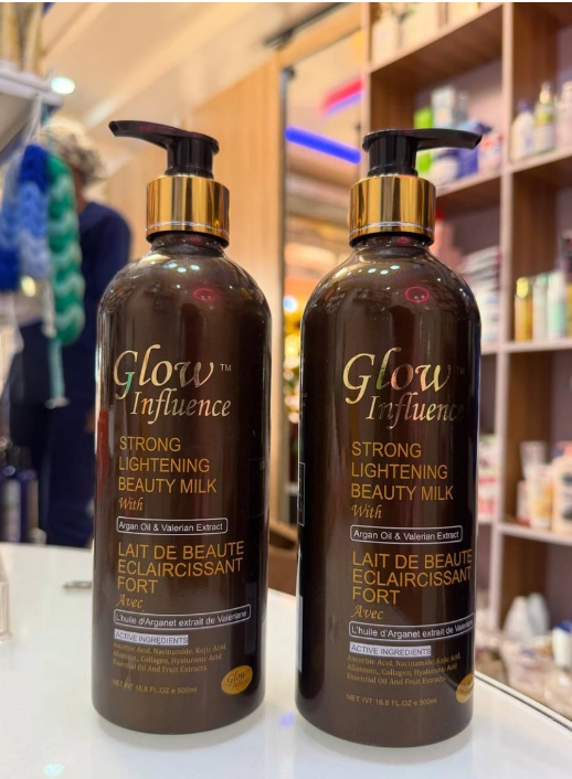 glow influence strong lightening beauty lotion - 500ml