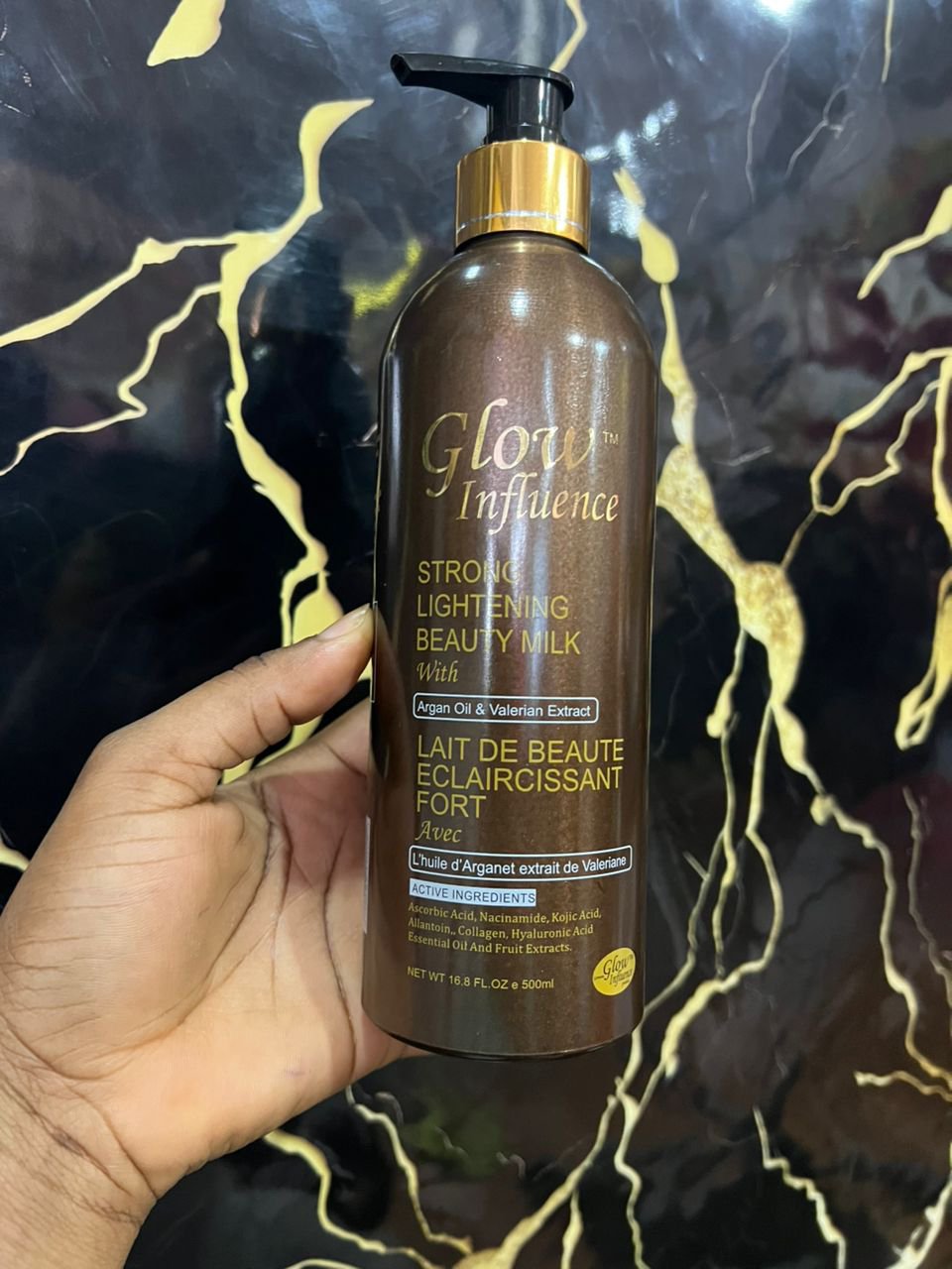 glow influence strong lightening beauty lotion - 500ml - Image 2