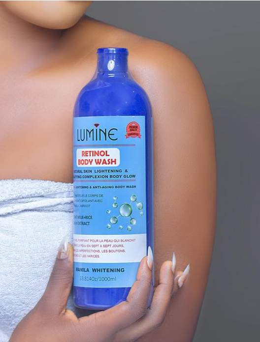 lumine retinol body wash - 1000ml