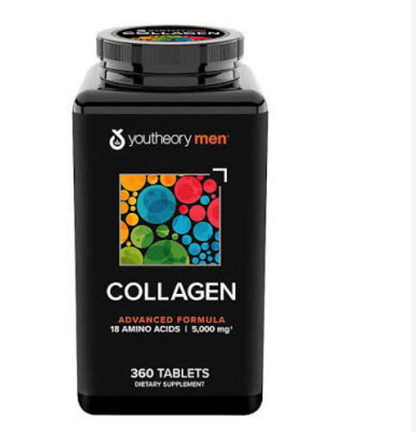 youtheory collagen men - 360 tablets