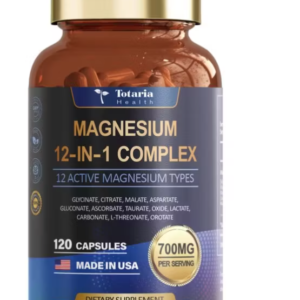 totaria health magnesium 12-in -1 complex - 120 capsules