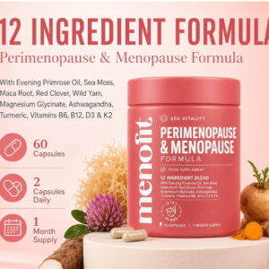 menofit perimenopause & menopause support -60 capsules