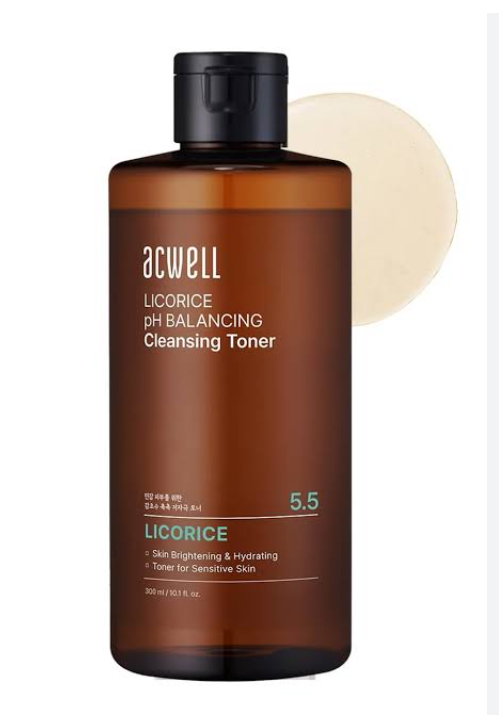 acwell licorice ph balancing cleansing toner - 300ml - Image 2