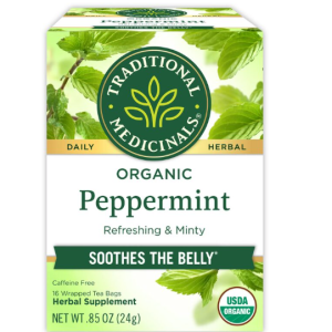 organic peppermint - 16 tea bags