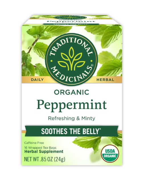 organic peppermint - 16 tea bags