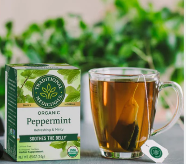 organic peppermint - 16 tea bags - Image 2