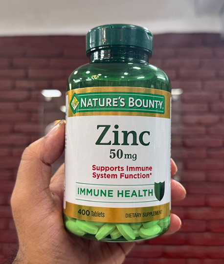 nature's bounty zinc 50mg - 400 tablet - Image 2