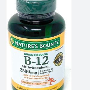 nature's bounty b-12 - 300 tablets
